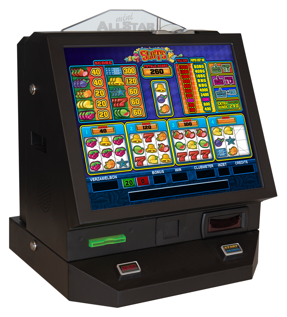 Allstar Mini speelautomaat uit ons aanbod